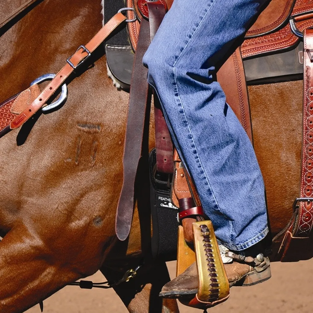 Classic Equine Feather Flex Cinch