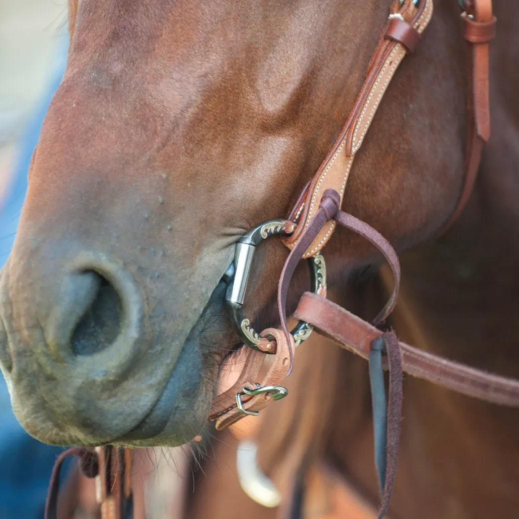 Classic Equine Twisted Wire Snaffle D-Ring