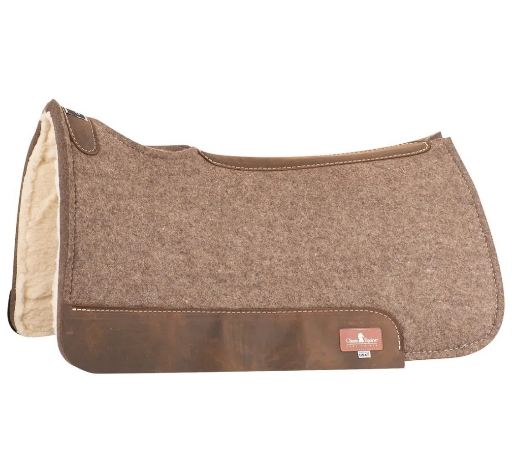Classic Equine 100% Wool Felt/Fleece Pad