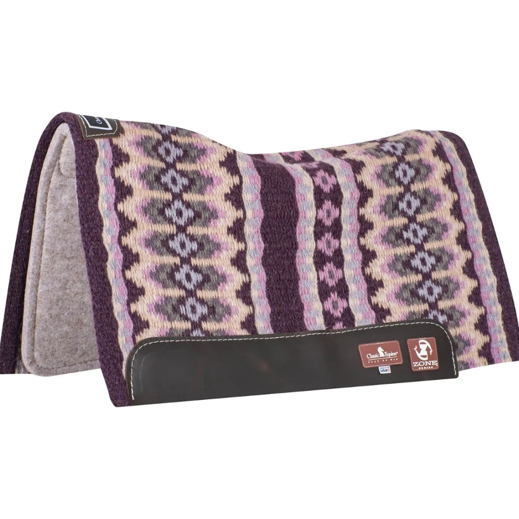 Classic Equine Zone Wool Top 3/4" Pad 30x34