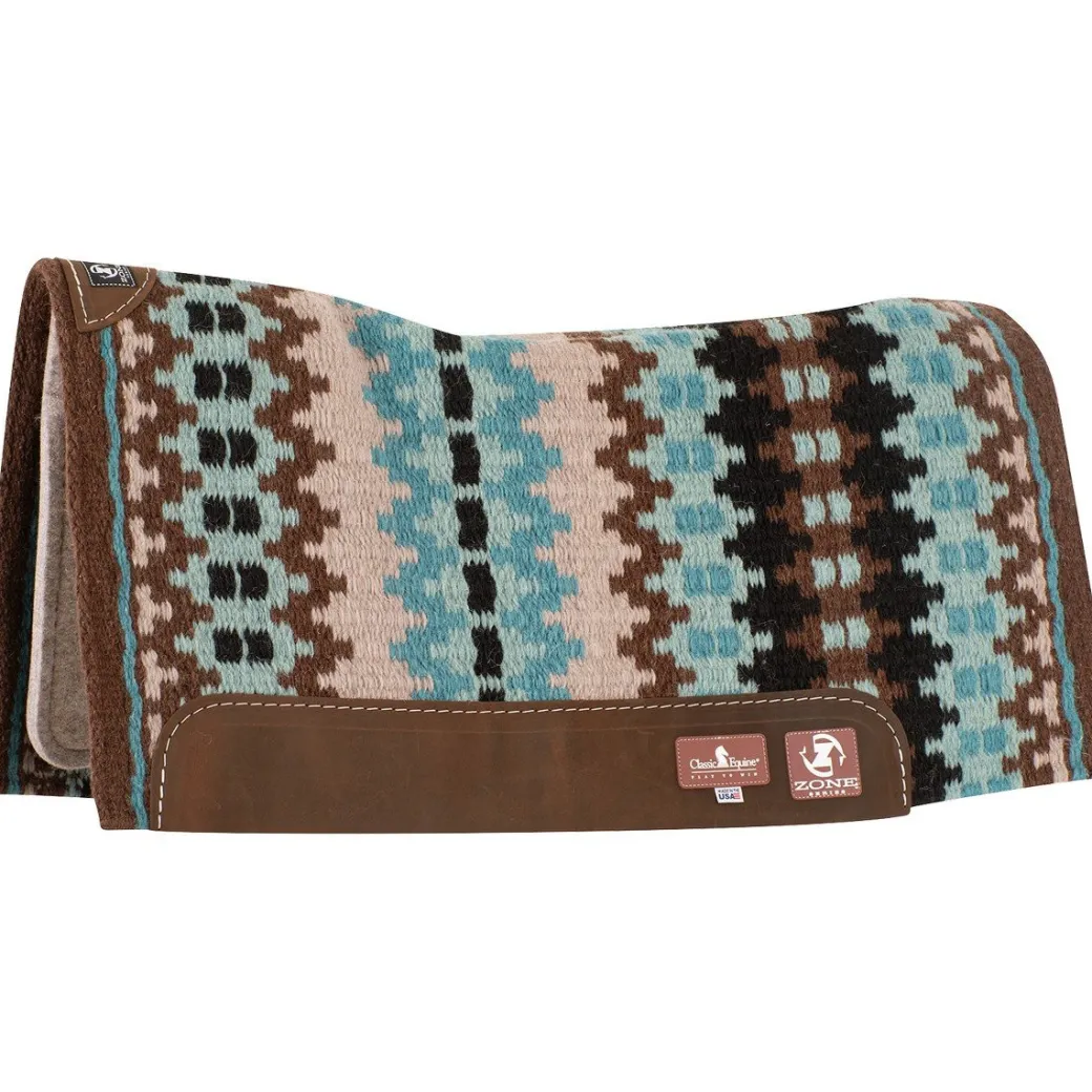 Classic Equine Zone Wool Top 3/4" Pad