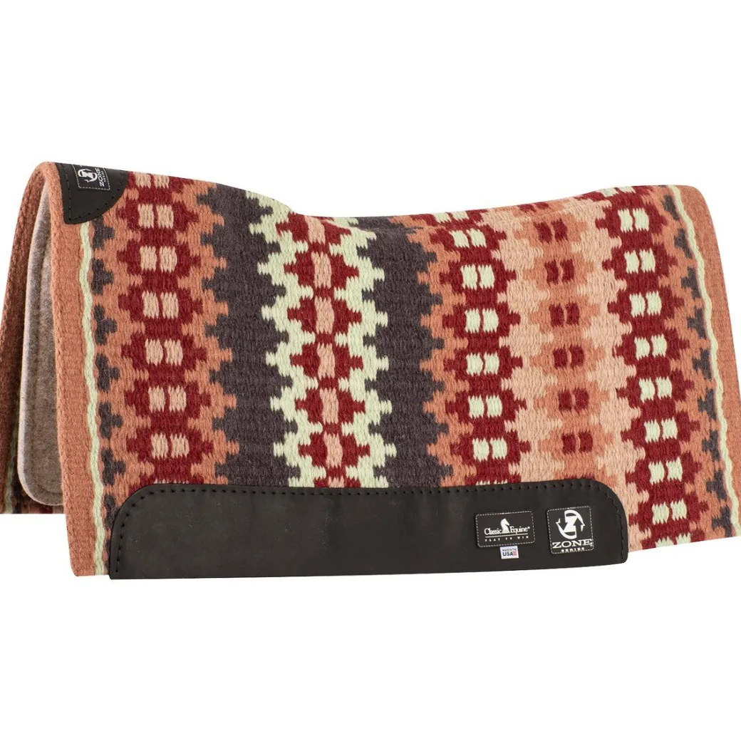Classic Equine Zone Wool Top 3/4" Pad