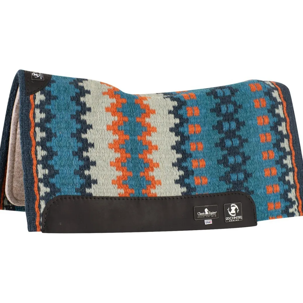 Classic Equine Zone Wool Top 3/4" Pad