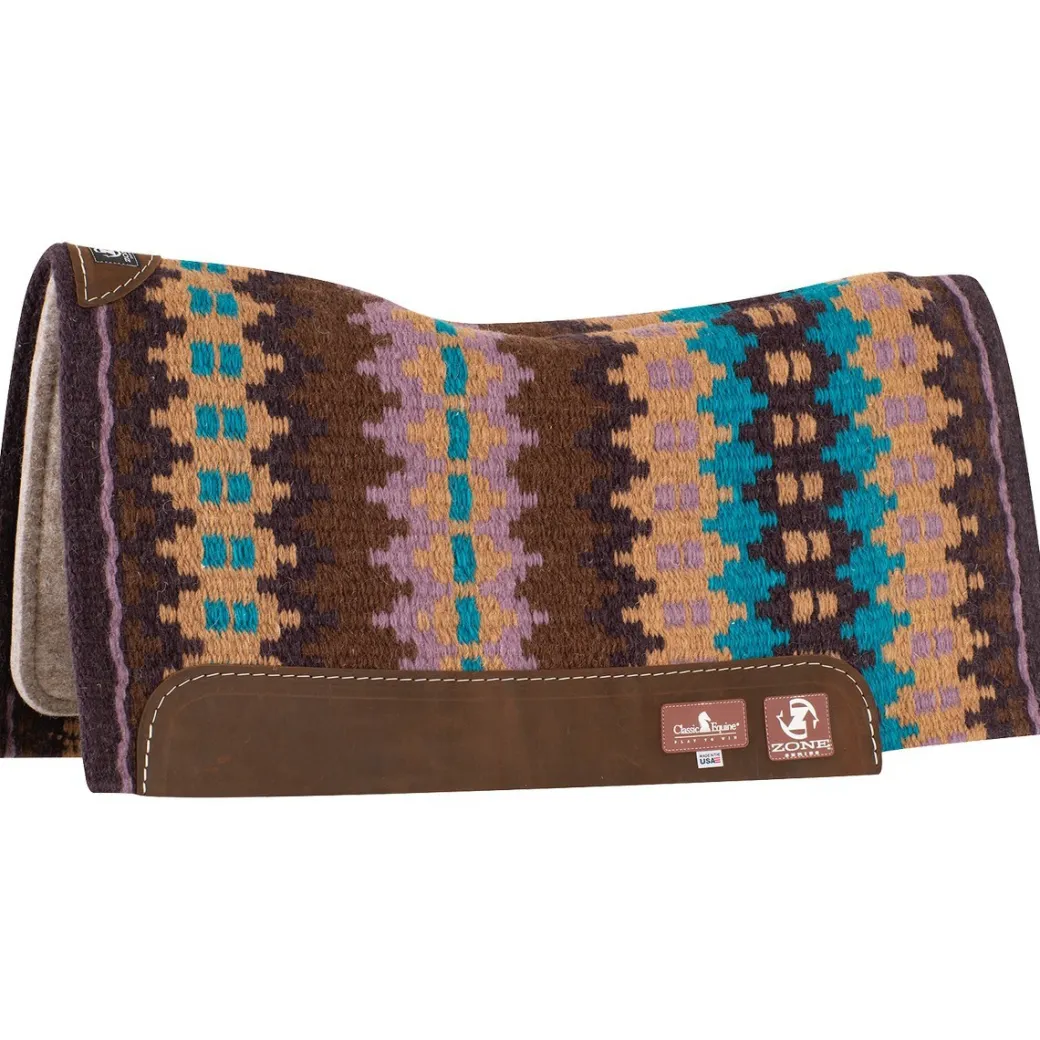 Classic Equine Zone Wool Top 3/4" Pad
