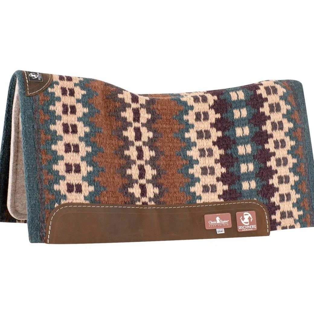 Classic Equine Zone Wool Top 3/4" Pad