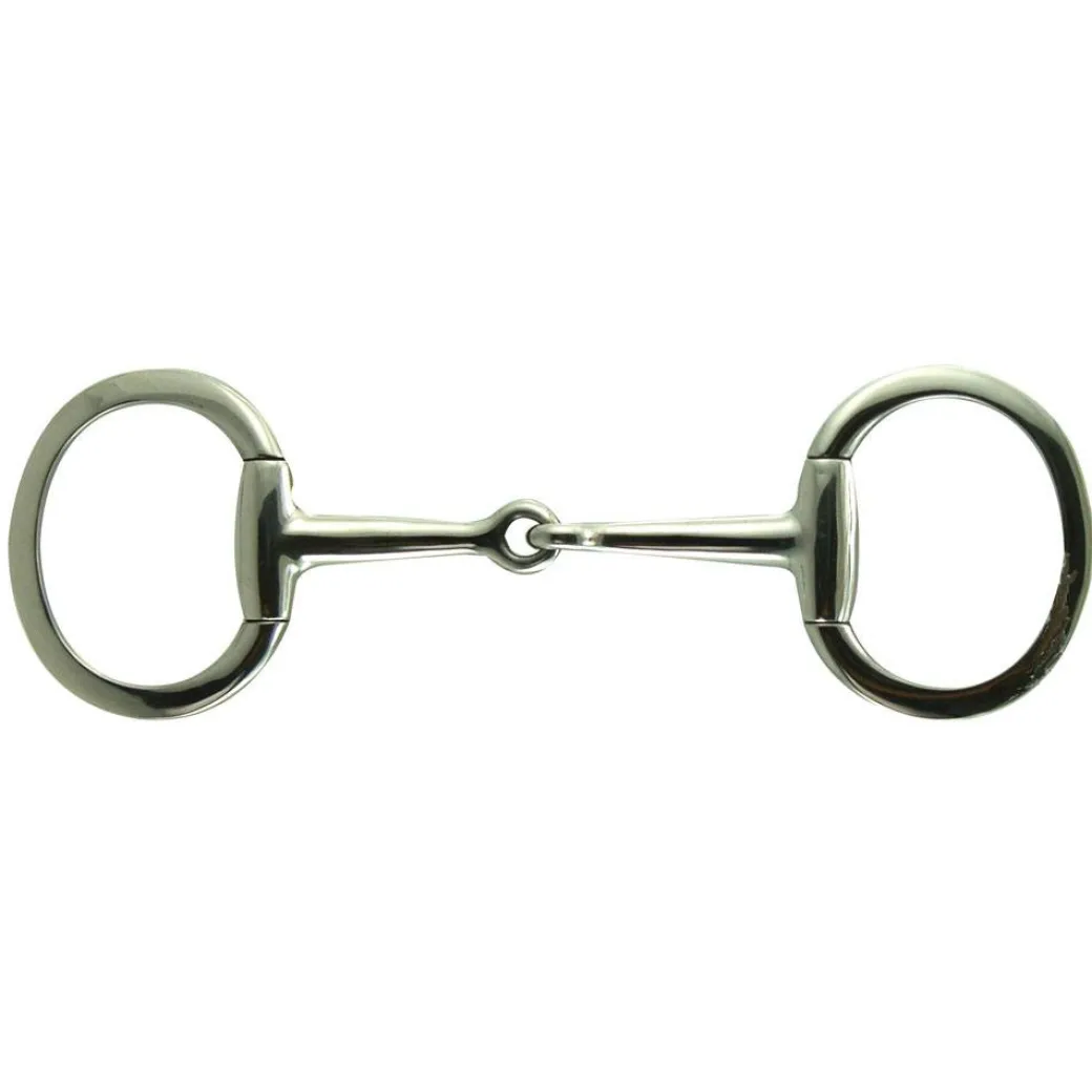 Coronet Single Jointed Flat Ring Eggbutt