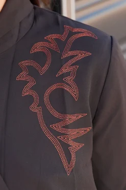 Cruel Denim Embroidered Blazer