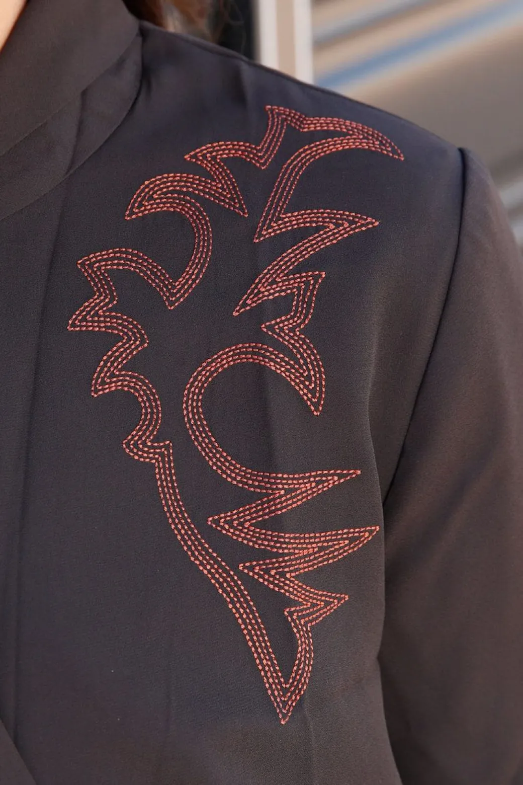 Cruel Denim Embroidered Blazer