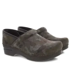 Dansko Professional Clog Suede Print