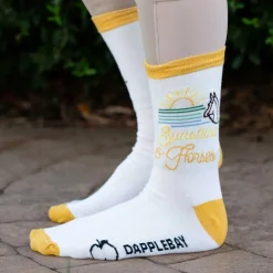 Dapplebay Equestrian Crew Socks