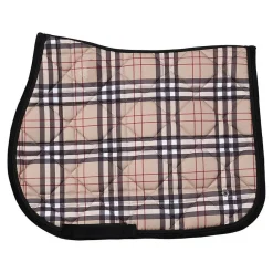 Dapplebay Holiday Plaid Pony Saddle Pad