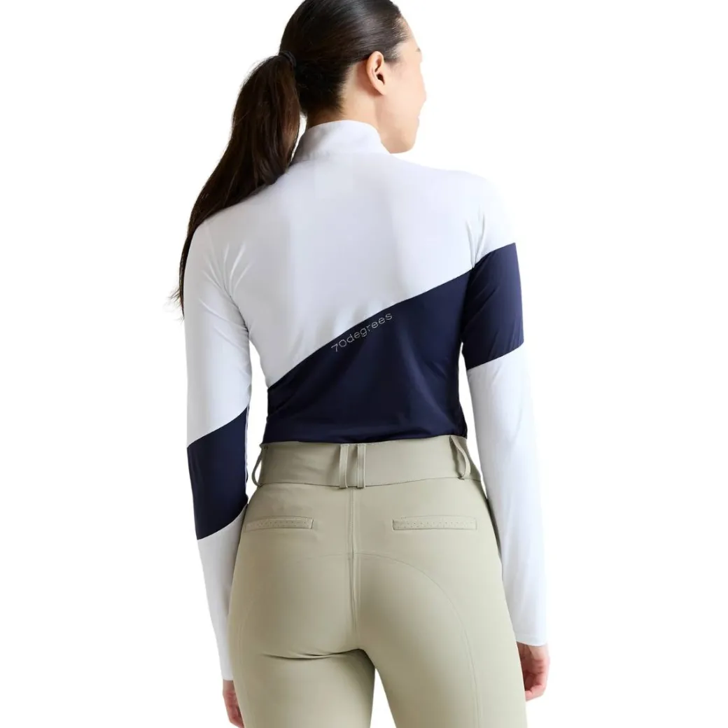 70 Degrees Asymm Long Sleeve Show Shirt