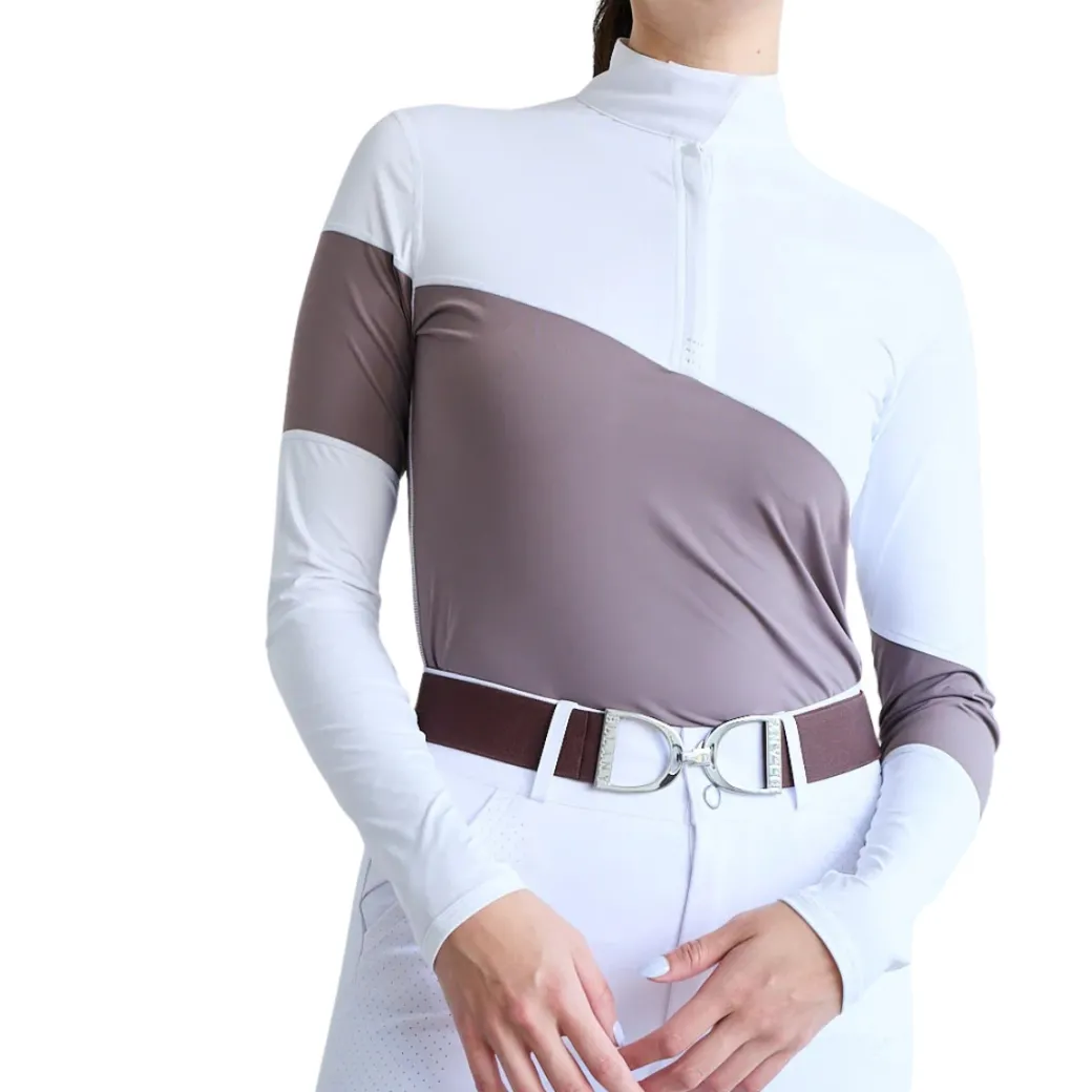 70 Degrees Asymm Long Sleeve Show Shirt