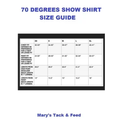 70 Degrees Asymm Long Sleeve Show Shirt