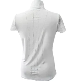 70 Degrees Lace Sleeve SS Show Shirt