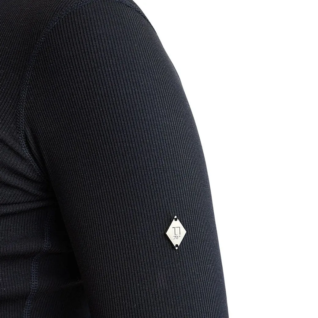 70 Degrees Rib Mock Neck Shirt