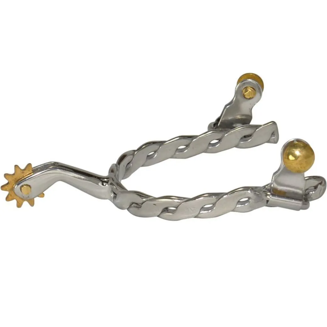 Diamond R Twisted Spur for Ladies, Men, Youth