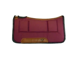 Diamond Wool Contoured Relief Western Saddle Pad