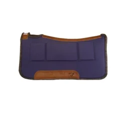 Diamond Wool Contoured Relief Western Saddle Pad