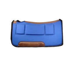 Diamond Wool Contoured Relief Western Saddle Pad