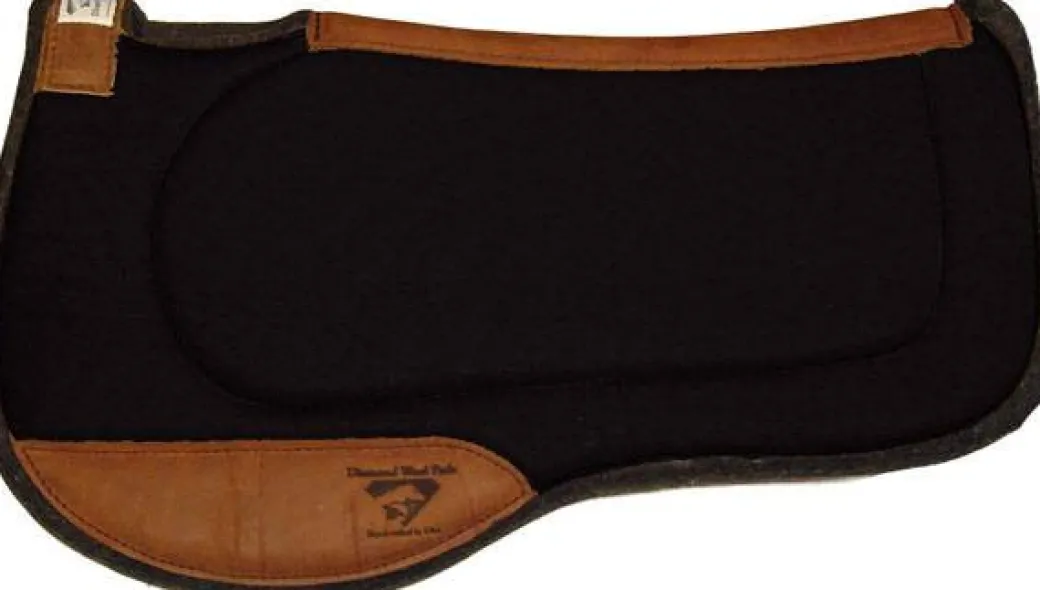 Diamond Wool Endurance Contoured Ranch Pad - Square