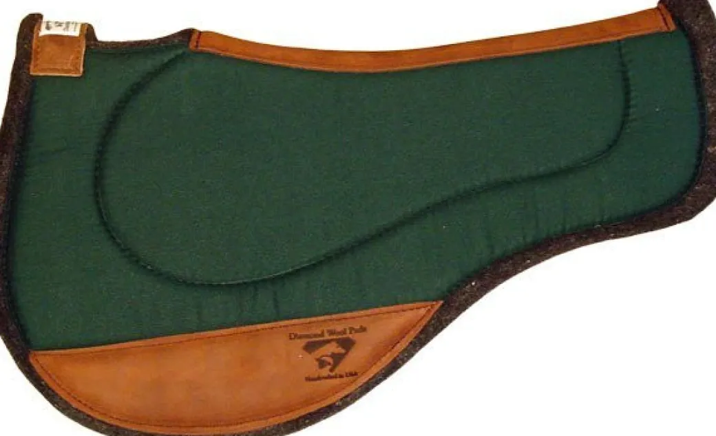 Diamond Wool Endurance Contoured Ranch Pad - Round