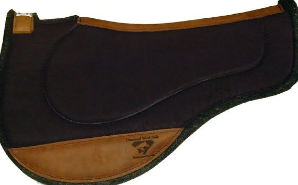 Diamond Wool Endurance Contoured Ranch Pad - Round