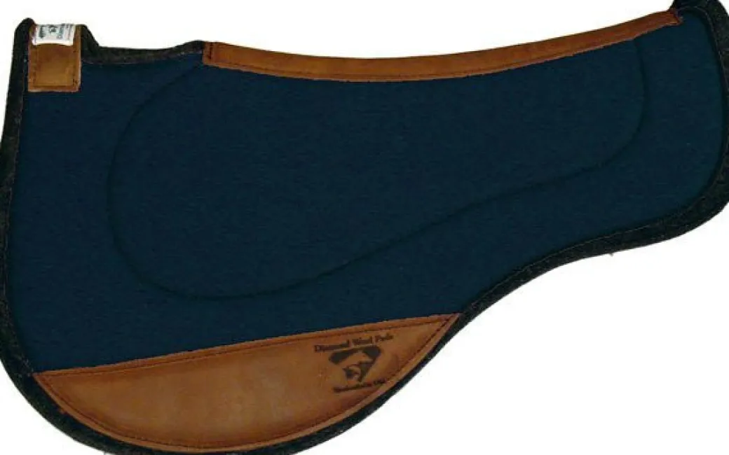 Diamond Wool Endurance Contoured Ranch Pad - Round