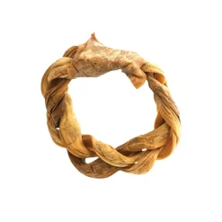 Dogginstix Braided Lamb Collagen Ring