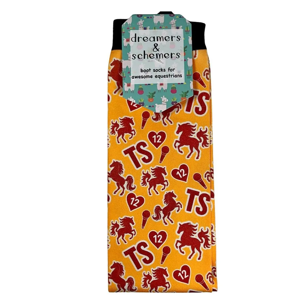 Dreamers & Schemers Life of Horse Showgirl Socks