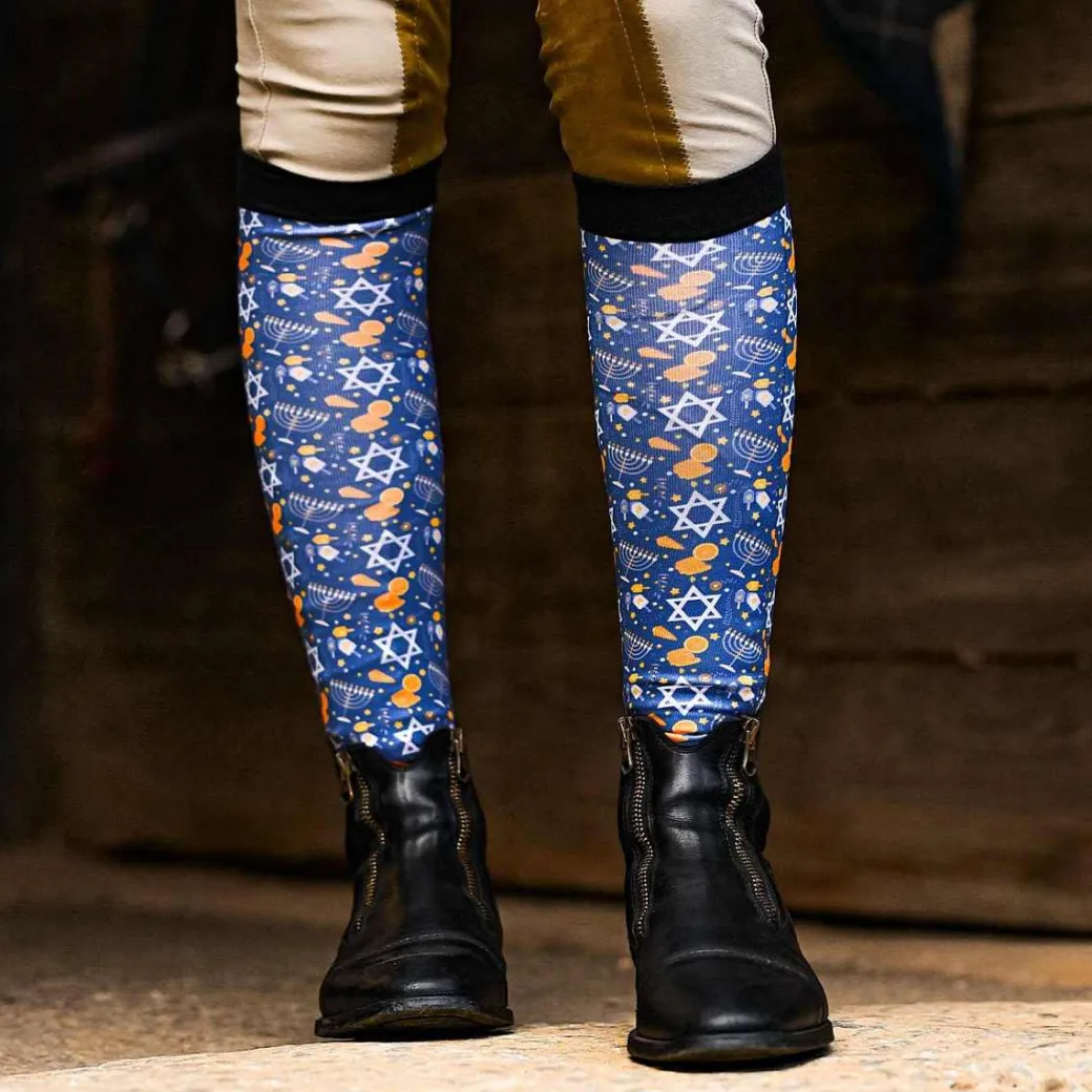 Dreamers & Schemers Youth Boot Socks Holiday 25
