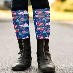 Dreamers & Schemers Youth Boot Socks Holiday 25