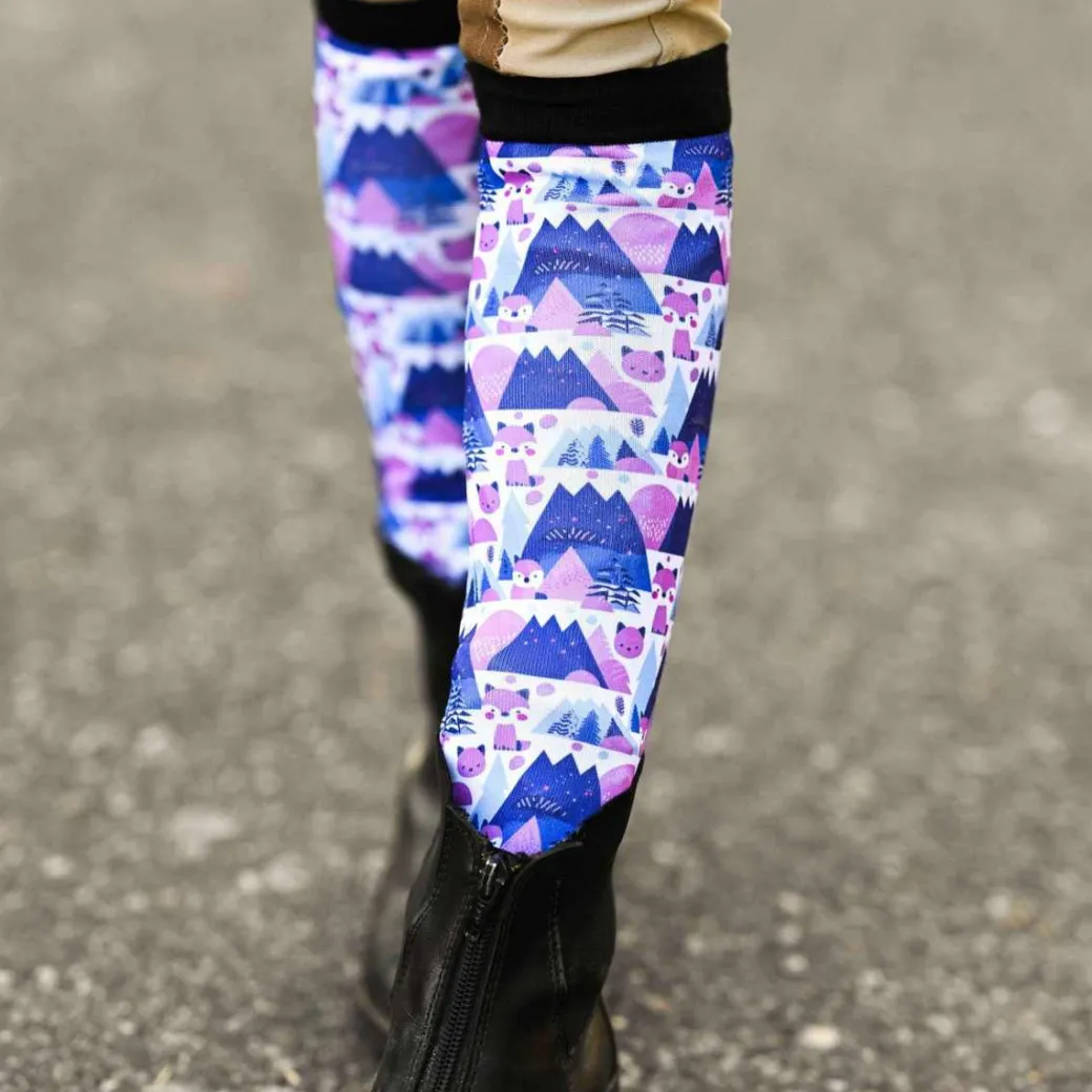 Dreamers & Schemers Youth Boot Socks Holiday 25