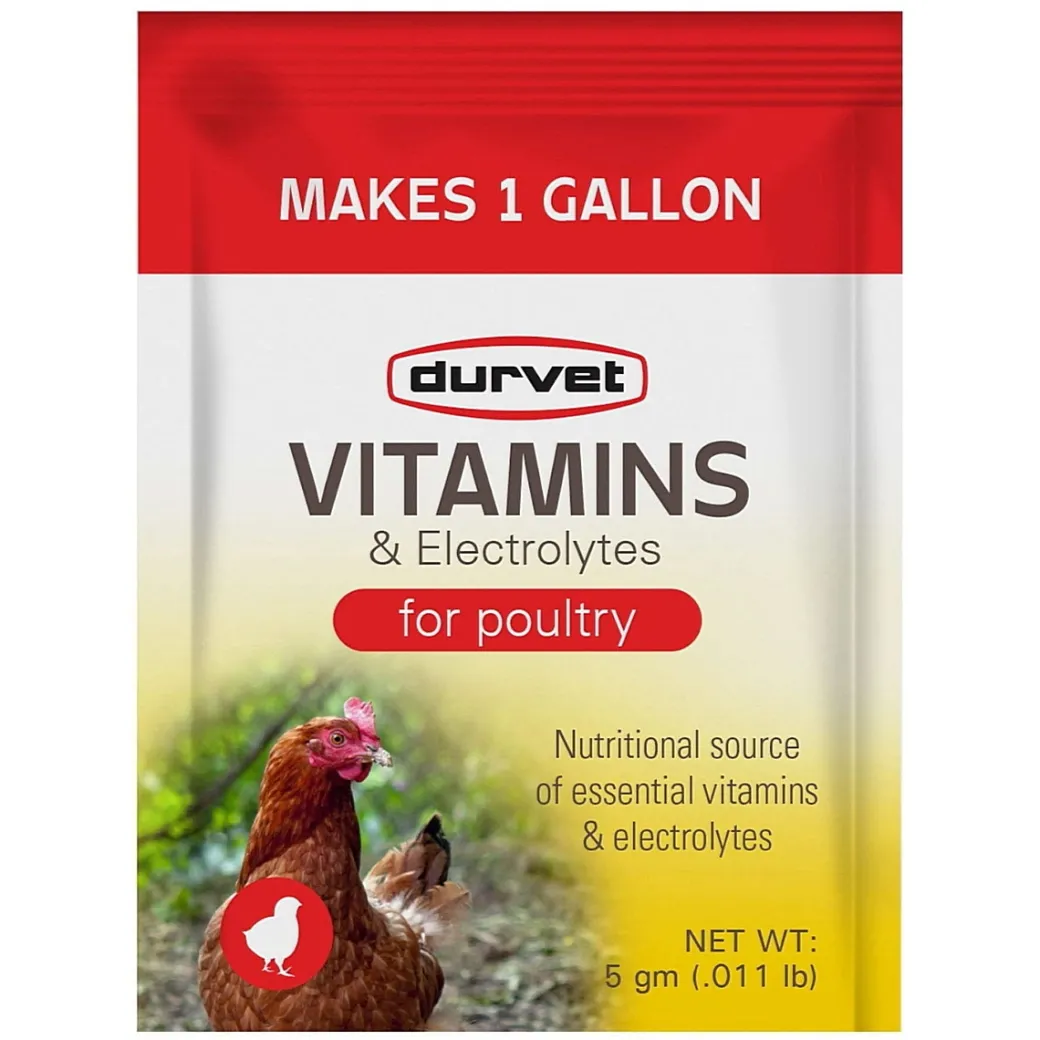 Durvet Vitamins & Electrolytes Poultry Supplement