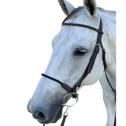 DziaSport Black Single Rope Noseband