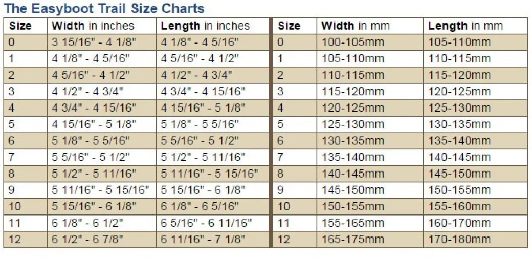 Easyboot New Trail Hoof Boot - Sizes 0-6