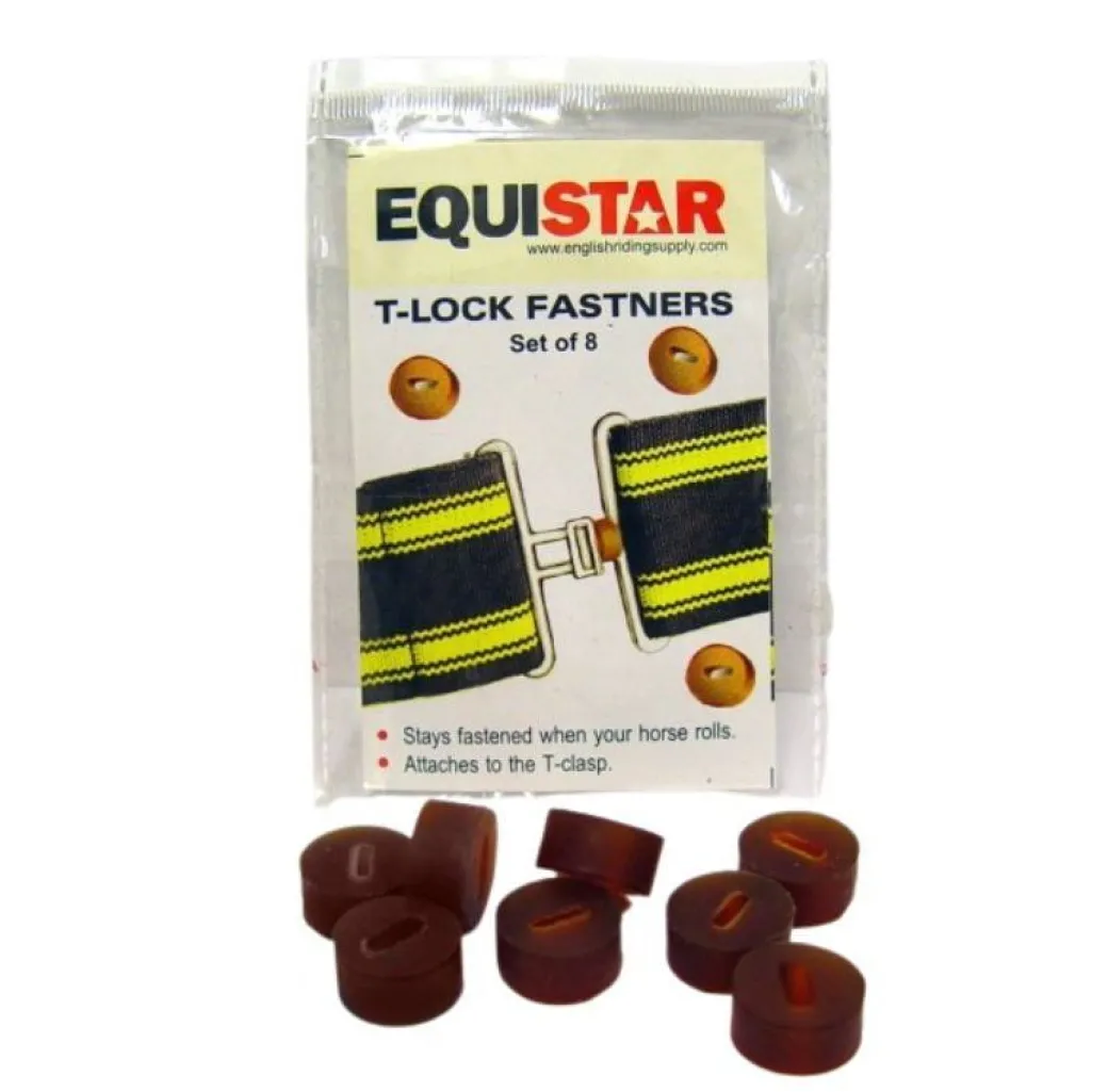 Eco Pure Rubber Surcingle T-Locks Set-8