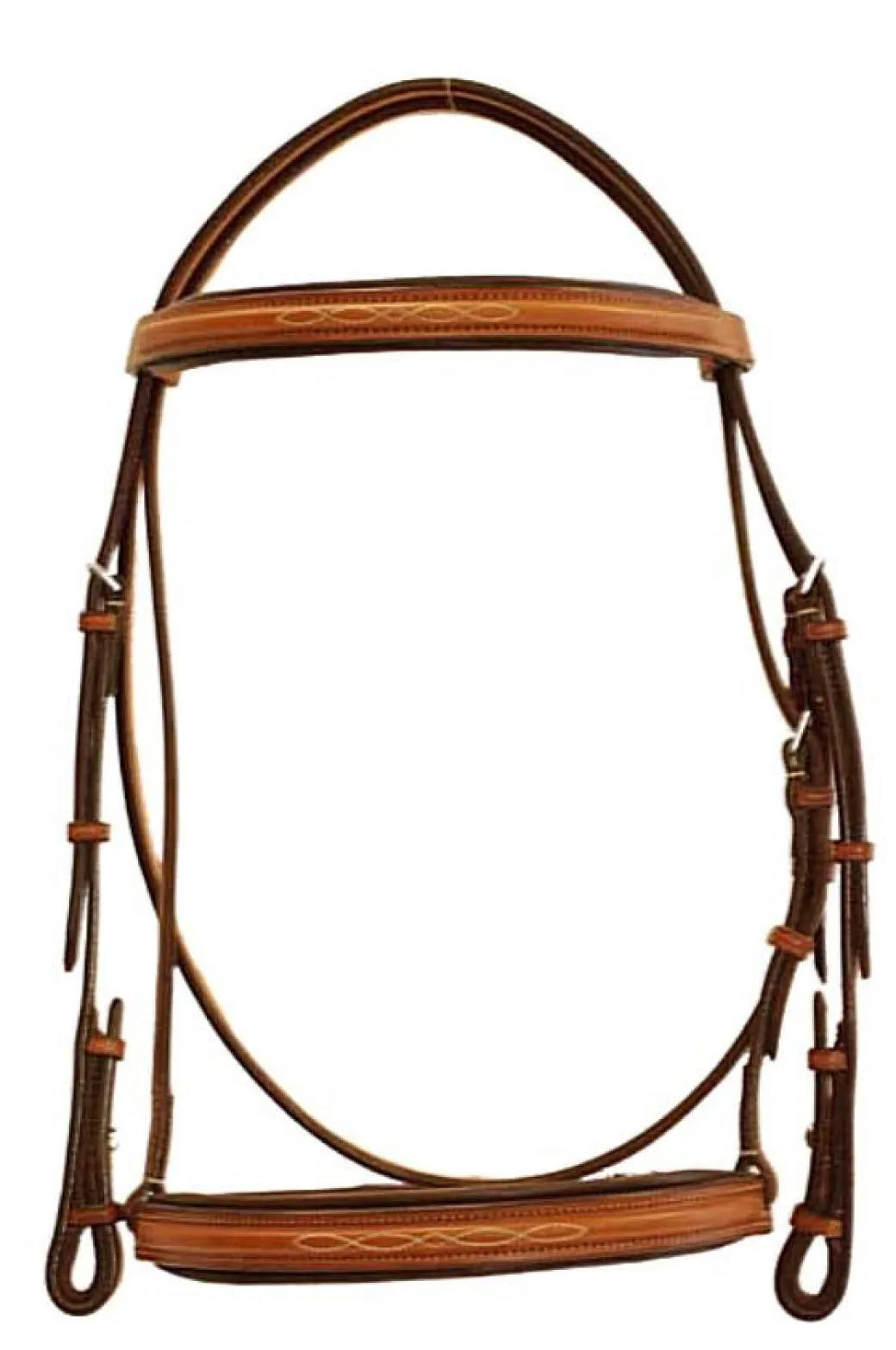 Edgewood Raised Padded Fancy Stitch Bridle