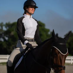 Equinavia Sara Perforated LS Show Shirt