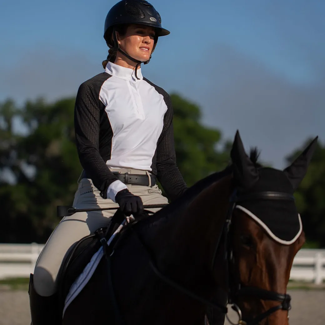 Equinavia Sara Perforated LS Show Shirt
