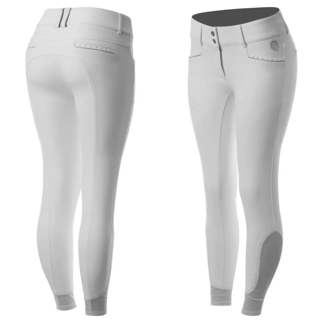 Equinavia Victoria FS Breeches | White/Pearl