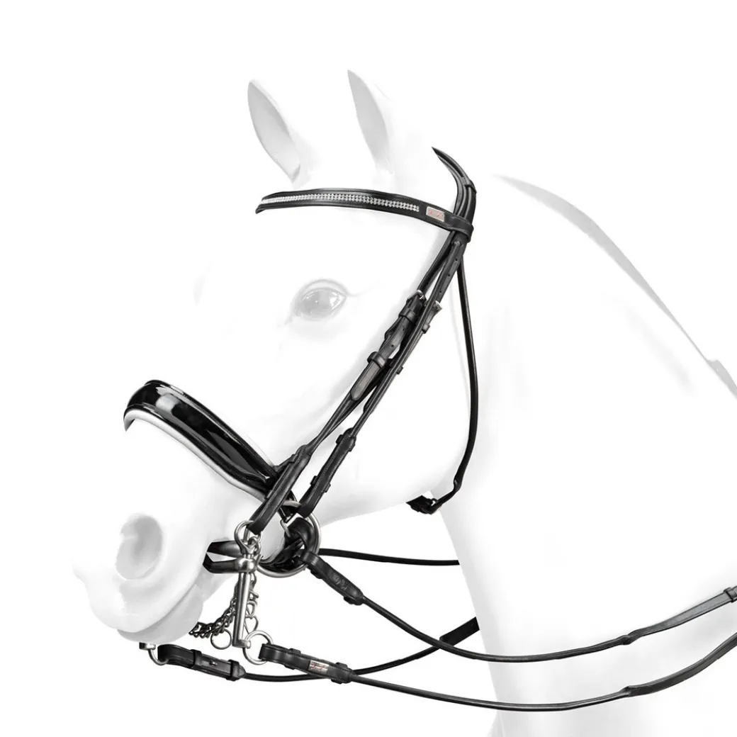 Equipe Patent Rolled Double Bridle