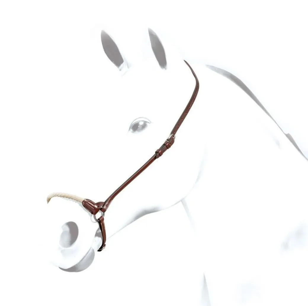 Equipe Rawhide Nose Drop Noseband
