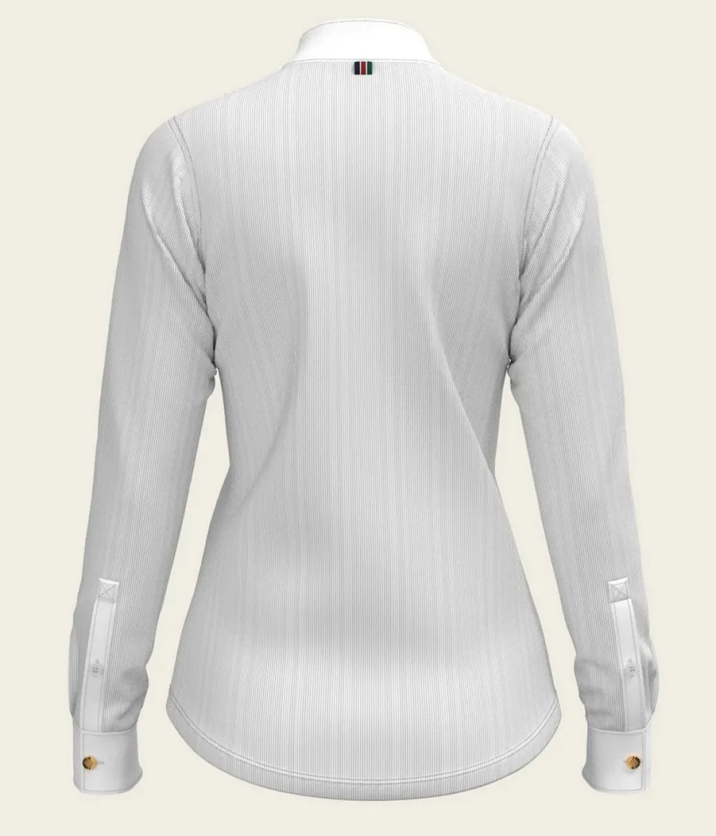 Espoir Stripes Long Sleeve Show Shirt