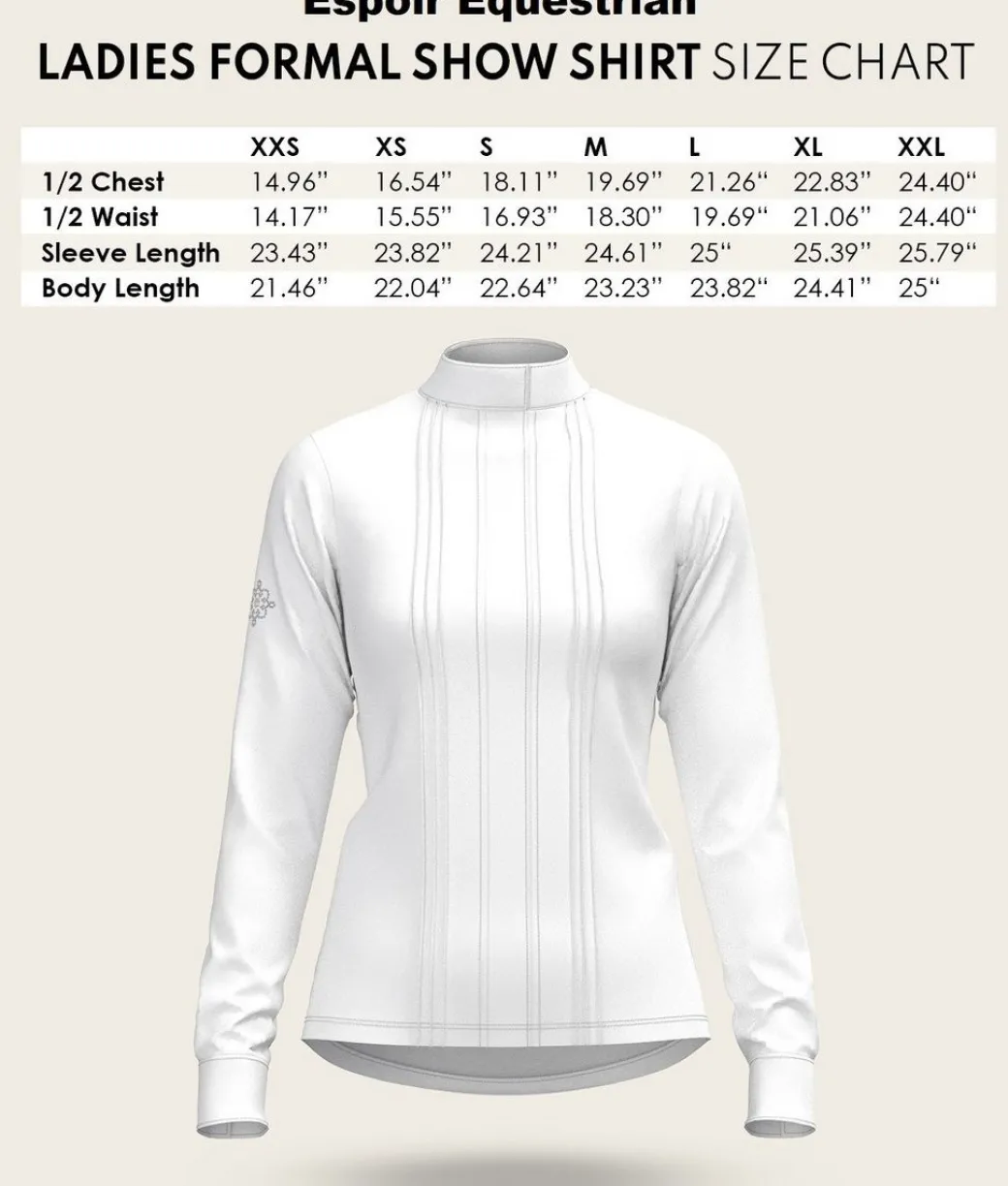 Espoir Stripes Long Sleeve Show Shirt