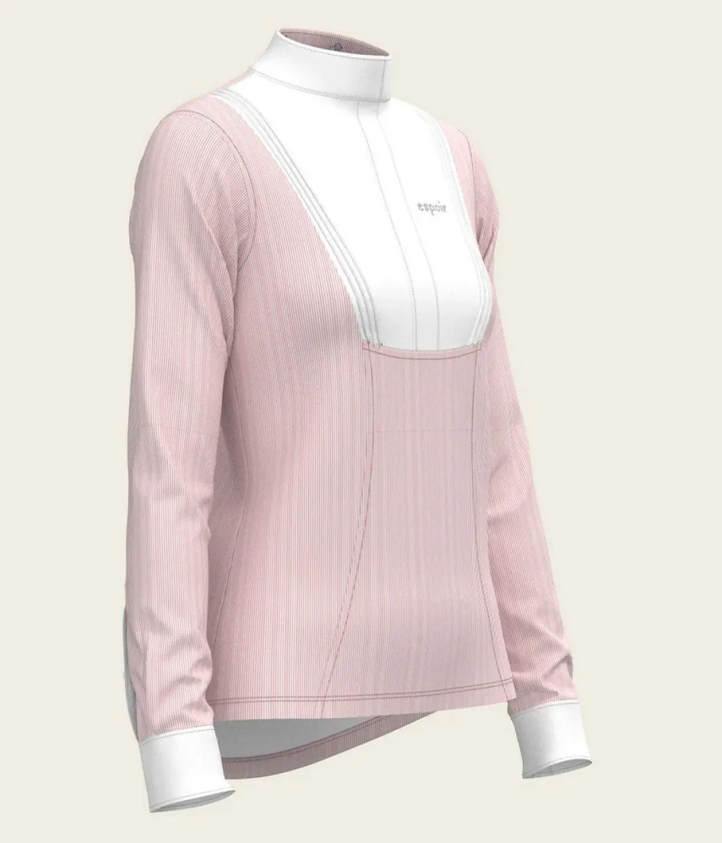 Espoir Stripes Long Sleeve Show Shirt