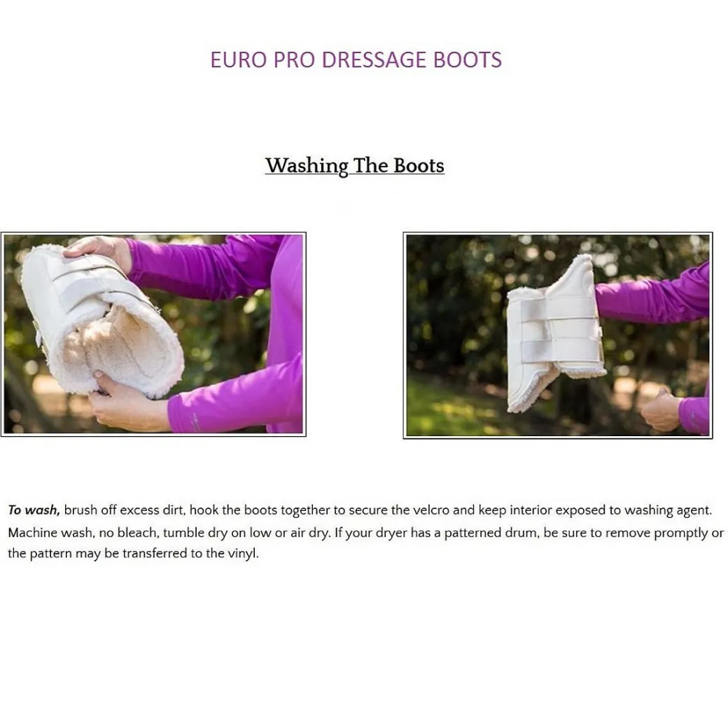 Euro Pro Rex Open Front Boots