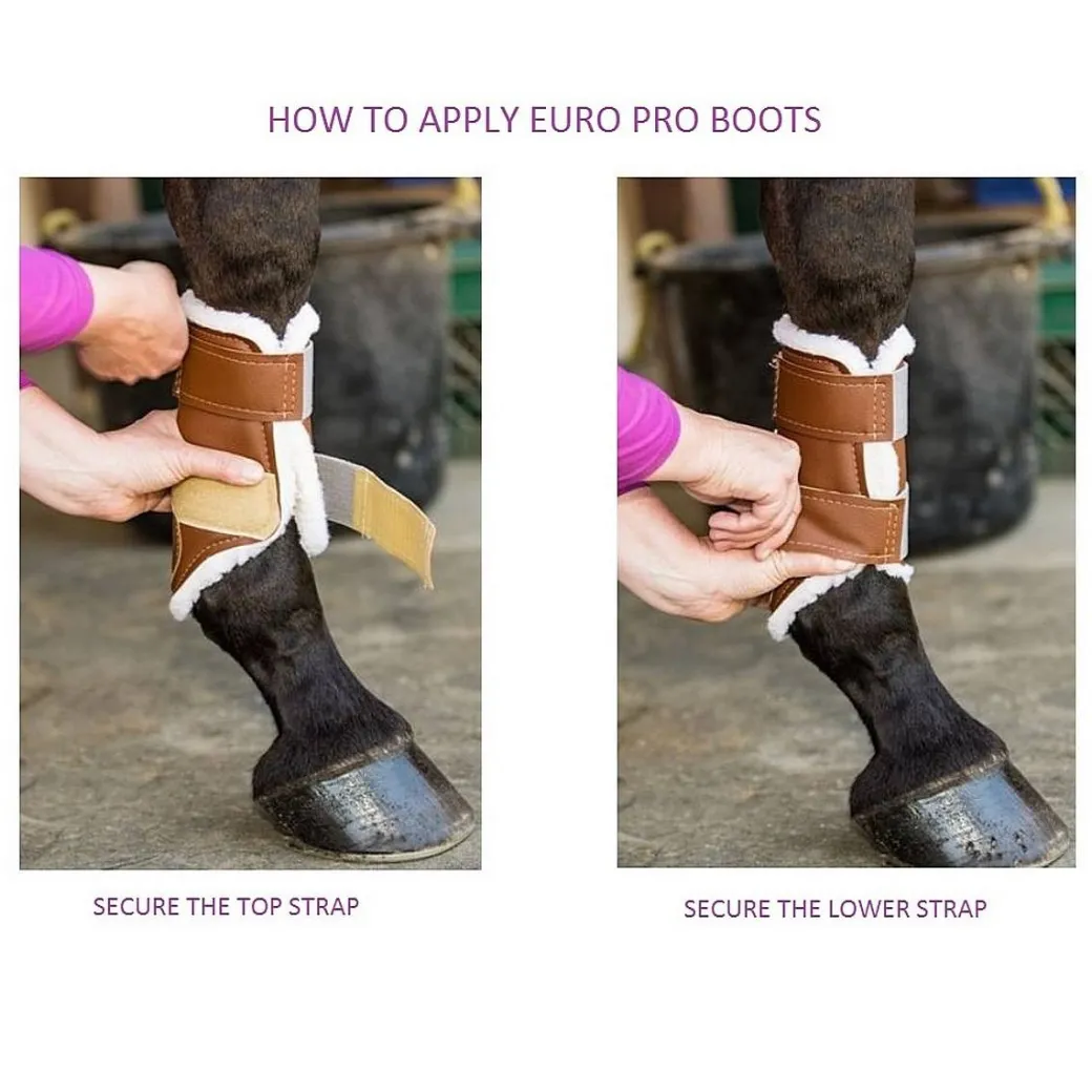 Euro Pro Rex Open Front Boots