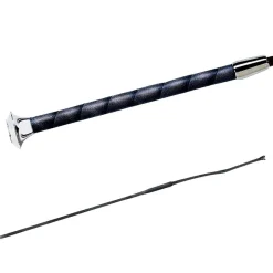 Fleck Nylon Dressage Whip with Wrapped Grip