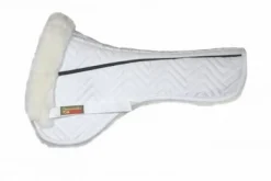 Fleeceworks FXK Dressage Plain Edge Sheepskin Half Pad